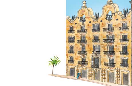 Kinderbuch Illustrationen Antonio Gaudi02